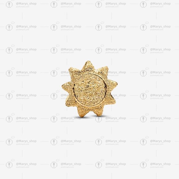 Pandora Textured Sun Mini Charm - Picture 2 of 5